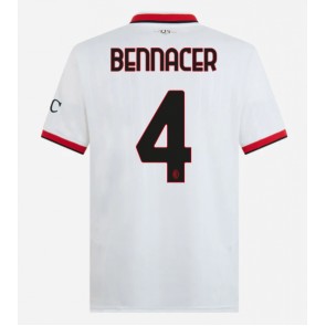 AC Milan Ismael Bennacer #4 Gostujuci Dres 2024-25 Kratak Rukavima